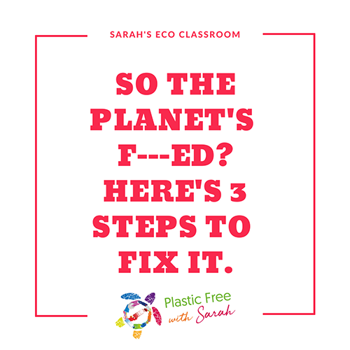 fix the planet, sarah's eco classroom